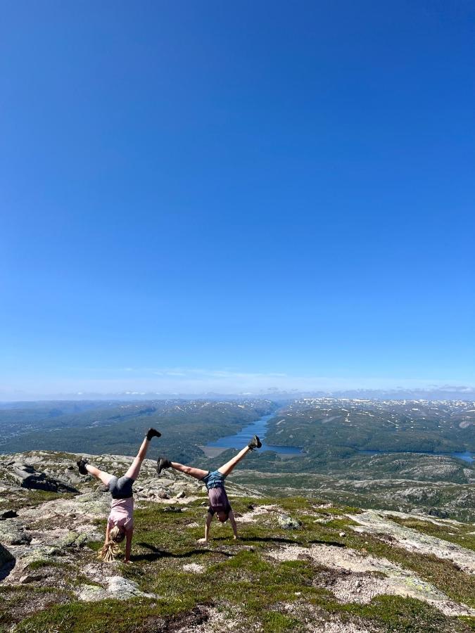 Flott Leilighet Pa Haugen I Sirdal Tjorhom Exterior foto