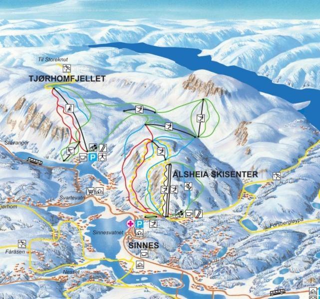 Flott Leilighet Pa Haugen I Sirdal Tjorhom Exterior foto